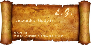 Laczuska Godvin névjegykártya